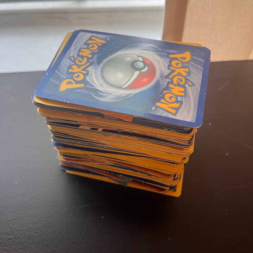 Pokemon Trading Card Stack